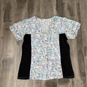 Women’s Janet Scrub Top - floral